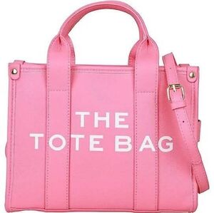 Pink MINI 'The Tote Bag' Leather Tote Bag